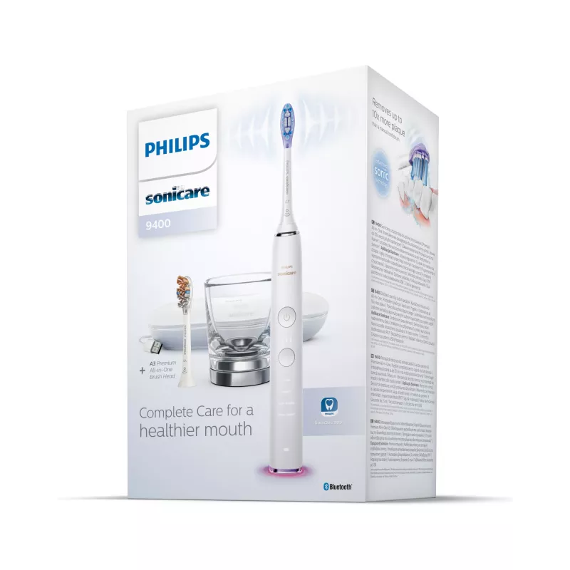 Philips Sonicare DiamondClean Smart DiamondClean Smart HX9917/88 cepillo de dientes eléctrico sónico con 2 accesorios y app