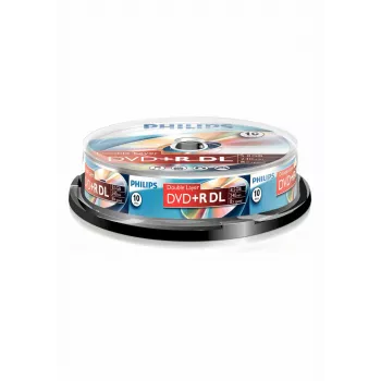 DVD+R DL Philips DR8S8B10F/00 8,5 GB 10 uds.