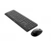 Teclado y ratón Philips Serie 4000 SPT6407B/31 universal RF inalámbrico + Bluetooth QWERTY alemán negro