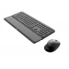 Teclado y ratón Philips Serie 6000 SPT6607B/31 universal RF inalámbrico + Bluetooth negro