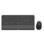 Teclado y ratón Philips Serie 6000 SPT6607B/31 universal RF inalámbrico + Bluetooth negro