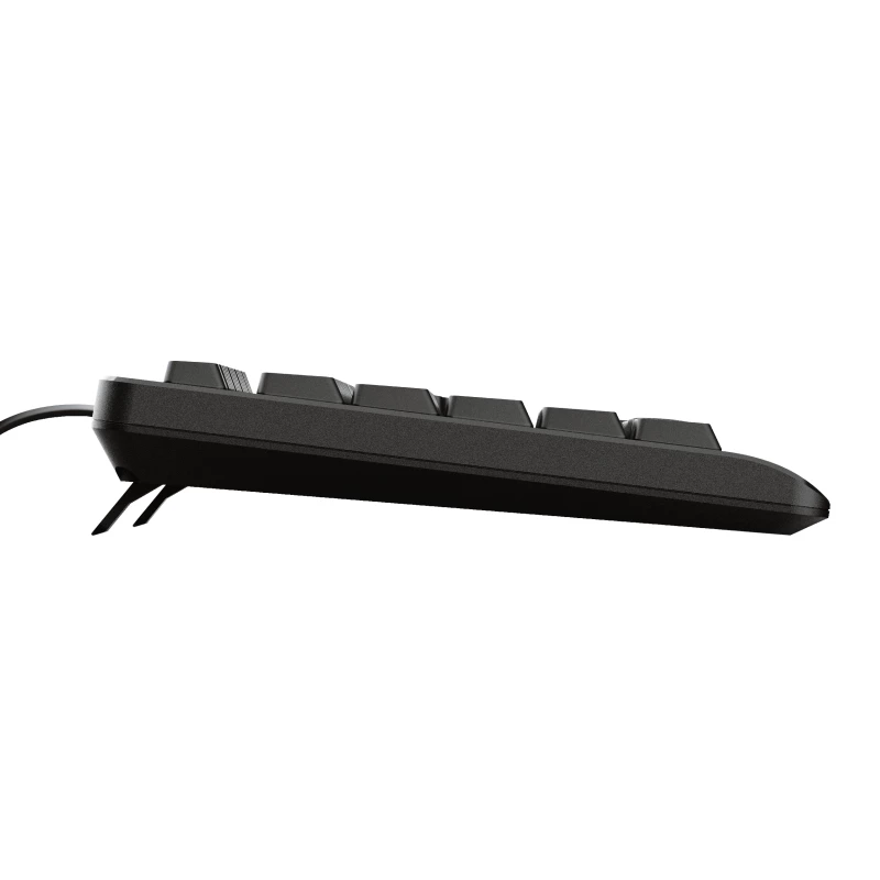 Teclado Trust Primo universal USB AZERTY belga negro