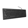 Teclado Trust Primo universal USB AZERTY belga negro