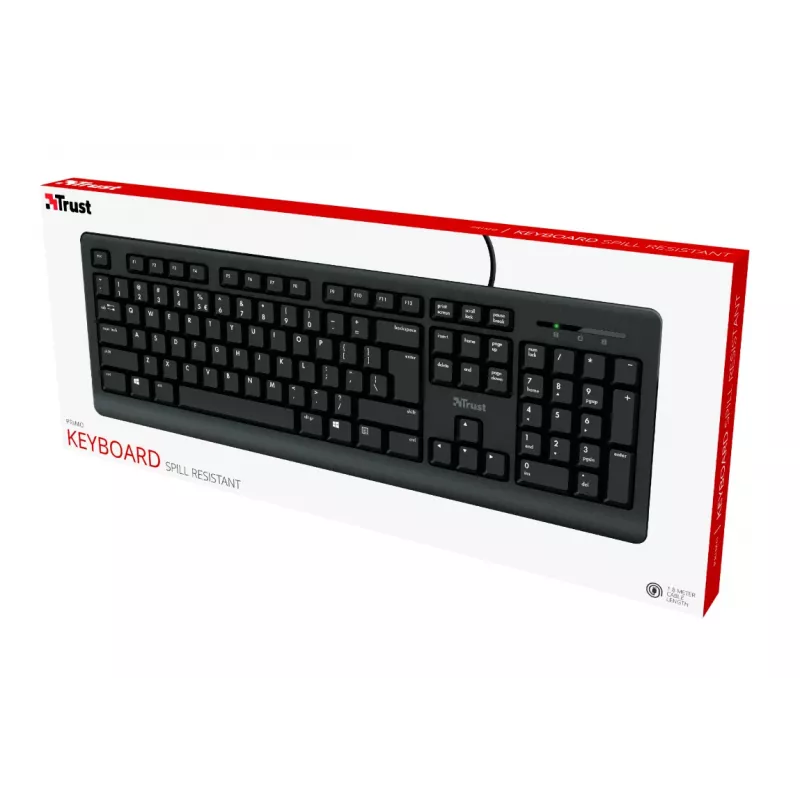 Trust Primo teclado USB, QWERTY, neerlandés (24145)