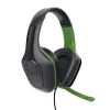 Auriculares con cable Trust GXT 415X ZIROX con diadema gaming negros, verdes