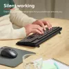 Teclado TRUST Ody II tamaño completo inalámbrico RF QWERTY nórdico negro