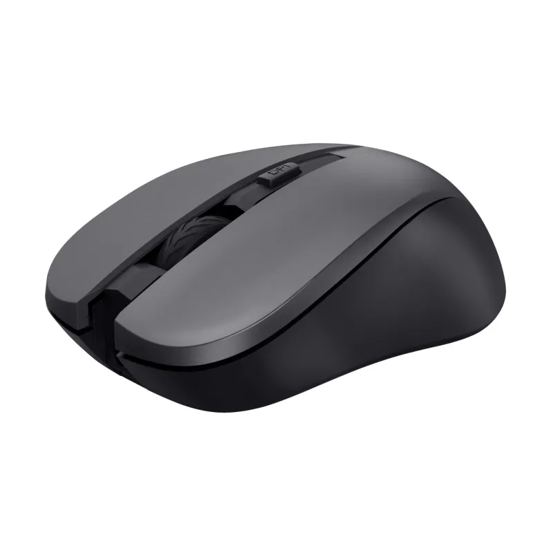 Teclado y ratón Trust Trezo de oficina RF inalámbrico AZERTY belga negro