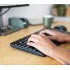 Teclado y ratón Trust Trezo de oficina RF inalámbrico AZERTY belga negro