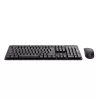 Trust Ody II Teclado y ratón incluidos Oficina RF Wireless AZERTY Belga Negro