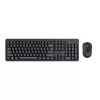 Trust Ody II Teclado y ratón incluidos Oficina RF Wireless AZERTY Belga Negro