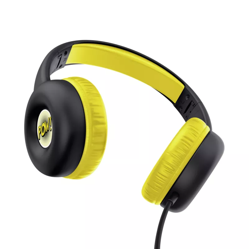 Trust Nouna Auriculares con cable Diadema Llamadas/Música Negro, Amarillo