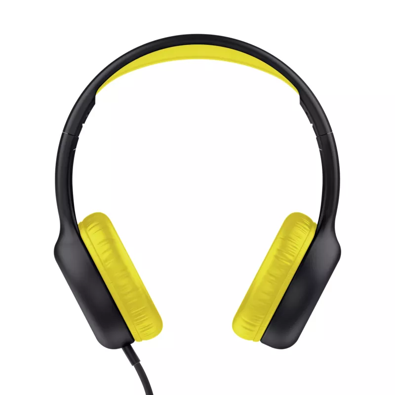 Trust Nouna Auriculares con cable Diadema Llamadas/Música Negro, Amarillo