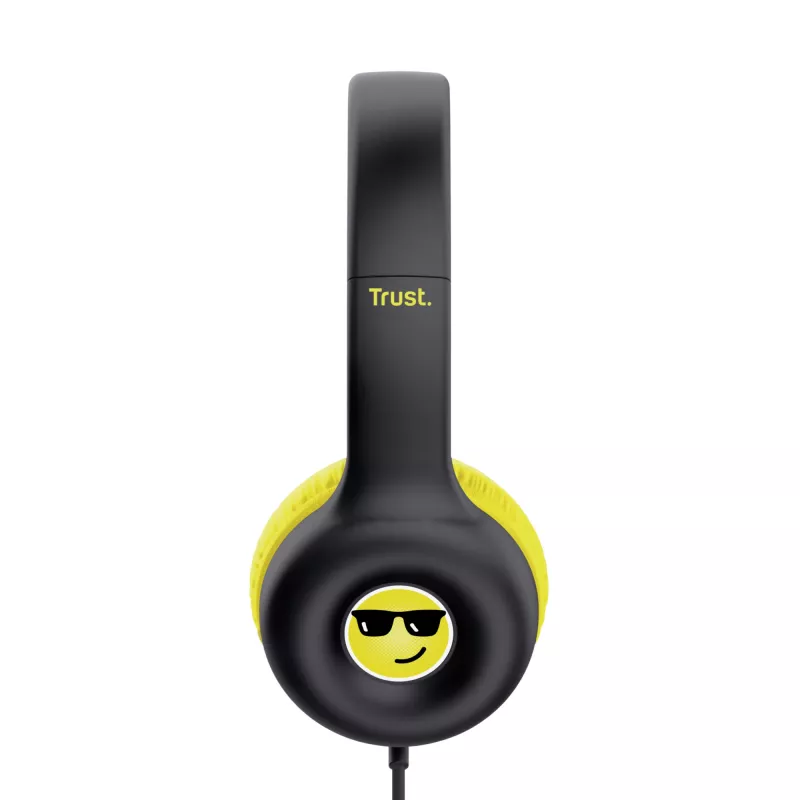 Trust Nouna Auriculares con cable Diadema Llamadas/Música Negro, Amarillo