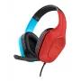 Trust GXT 416S Zirox Auriculares con cable Diadema Gaming Negro, Cian, Rojo