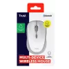 Trust Yvi+ Ratón Universal Ambidiestro RF Wireless + Bluetooth Óptico 1600 DPI