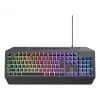 Trust GXT 836 Evocx Teclado Gaming USB AZERTY Belga Negro