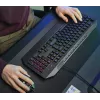 Trust GXT 836 Evocx Teclado Gaming USB AZERTY Belga Negro