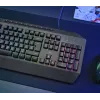 Trust GXT 836 Evocx Teclado Gaming USB AZERTY Belga Negro