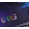Trust GXT 867 Acira Teclado Gaming USB AZERTY Belga Negro, Gris