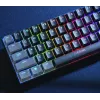 Trust GXT 867 Acira Teclado Gaming USB AZERTY Belga Negro, Gris