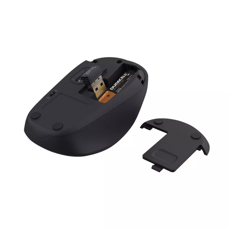 Trust Yvi+ Ratón Hogar Ambidiestro RF Wireless Óptico 1600 DPI