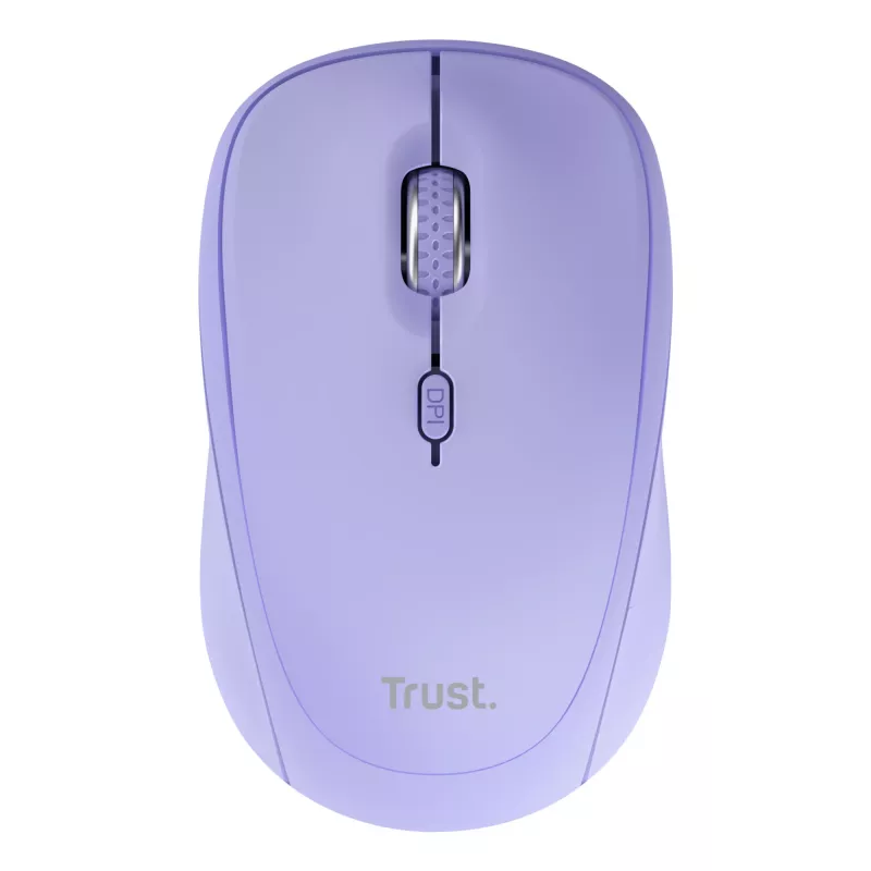 Trust Yvi+ Ratón Universal Ambidiestro RF Wireless + Bluetooth Óptico 1600 DPI