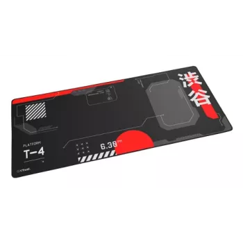 Alfombrilla de ratón Gaming TRUST GXT 759 XXL — 900×400 mm, PET, negro/rojo