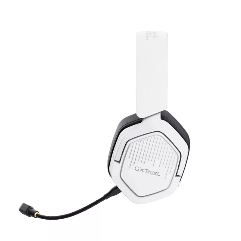 Trust GXT 493PS Carus Auriculares con cable e inalámbricos Diadema Gaming Bluetooth Blanco