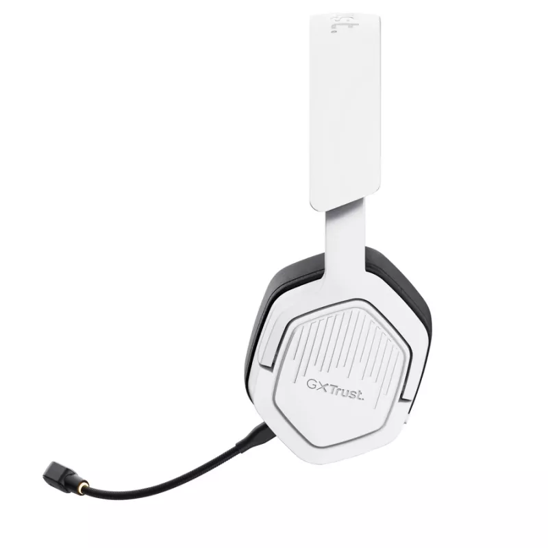 Trust GXT 493PS Carus Auriculares con cable e inalámbricos Diadema Gaming Bluetooth Blanco