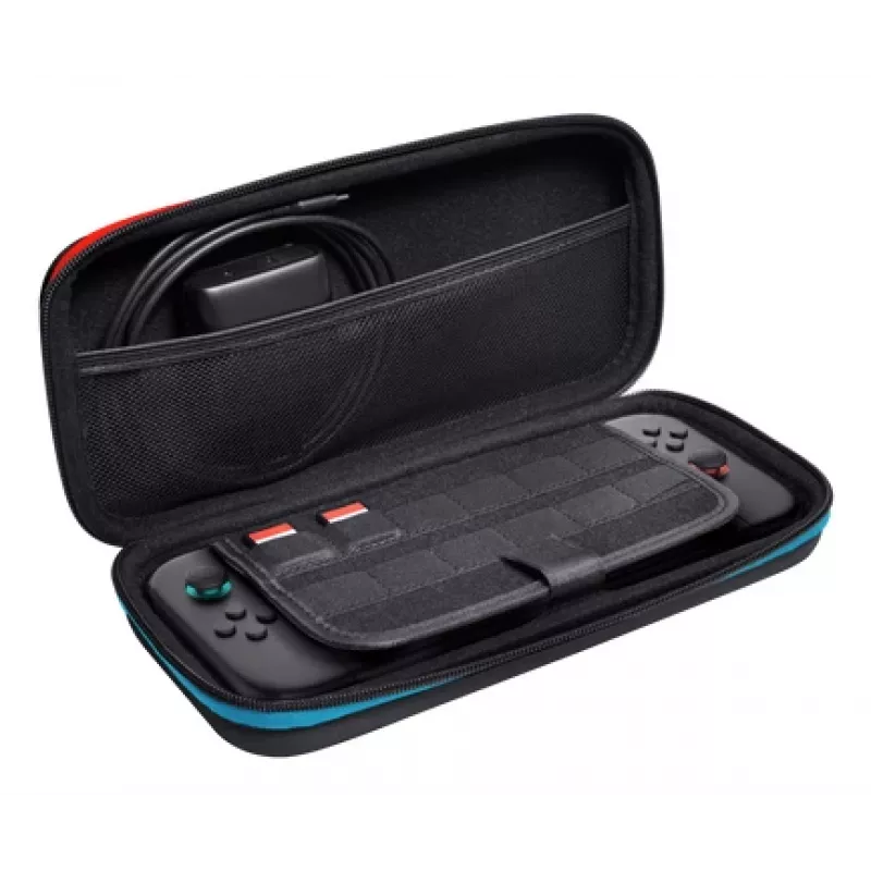 Funda rígida para Nintendo Switch 2 TRUST GXT1251 Negra – bolsa de transporte protectora, diseño robusto