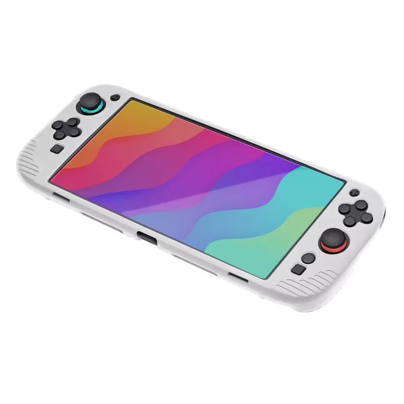 Trust GXT 1253W Funda de silicona con agarre para Nintendo Switch 2 Blanco