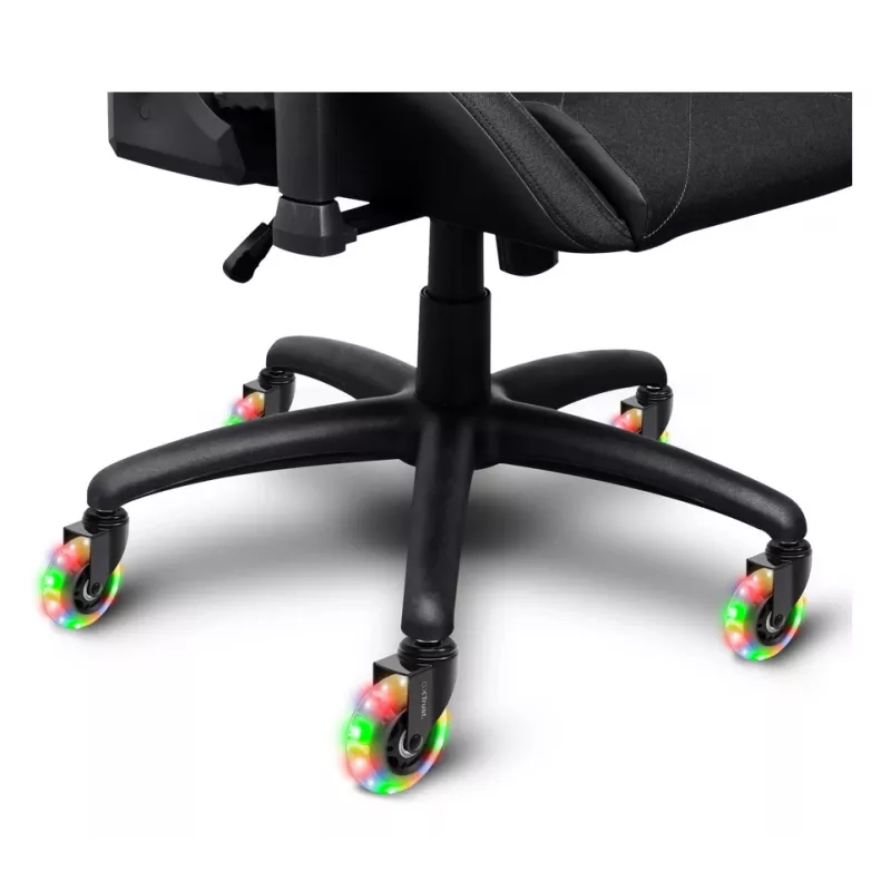 Ruedas para silla gaming TRUST GXT 701 Ruedas de gel LED para sillas giratorias, pack de 5