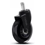 Set de ruedas para silla gaming TRUST 25804, 5 uds., negro, PP/PU, 225 g