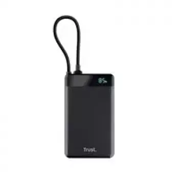 Trust 25880 Batería externa Ion de litio (Li-Ion) 10000 mAh Negro