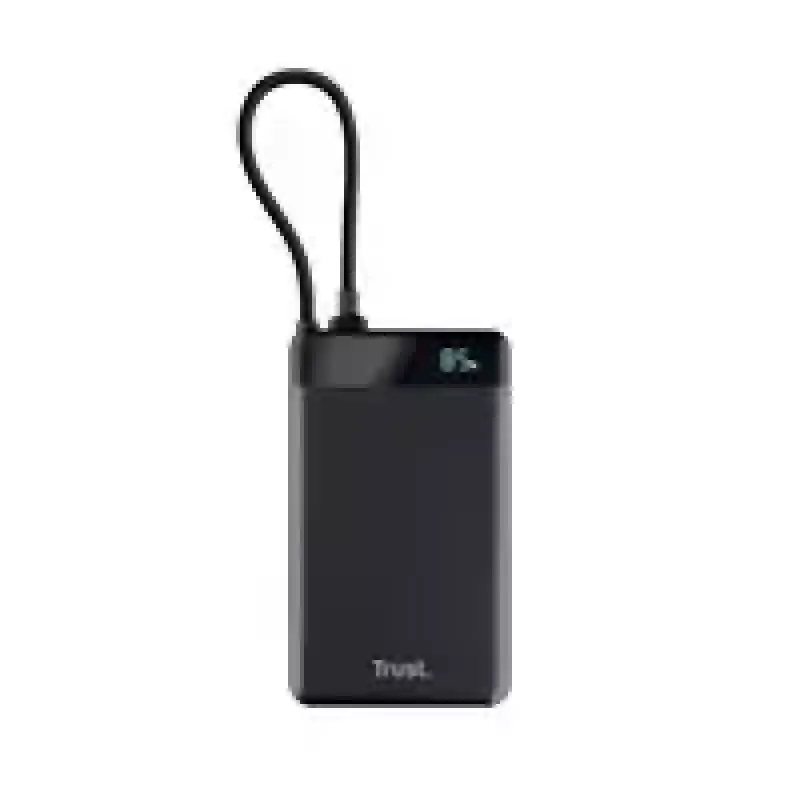 Trust 25880 Batería externa Ion de litio (Li-Ion) 10000 mAh Negro