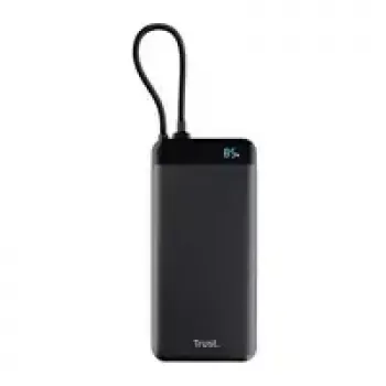 Batería externa TRUST Fiera 20000 mAh – 2x USB-C, Negro