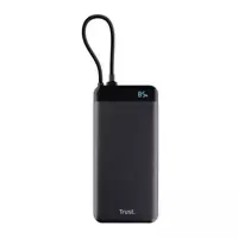 Batería externa TRUST Fiera 20000 mAh – 2x USB-C, Negro