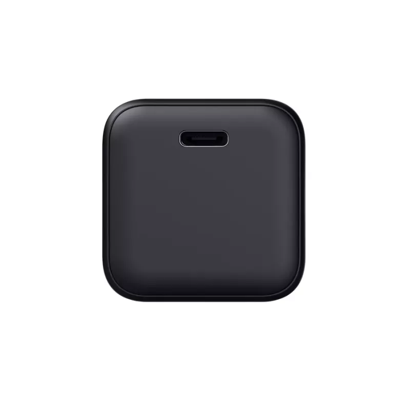 Cargador TRUST Maxo Ultracompacto 65W GaN USB-C Negro con cable de 2 m