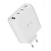 TRUST Maxo 65W Cargador rápido de CA de interior, 3x USB-C, máx. 20 V, cable de 2 m, blanco