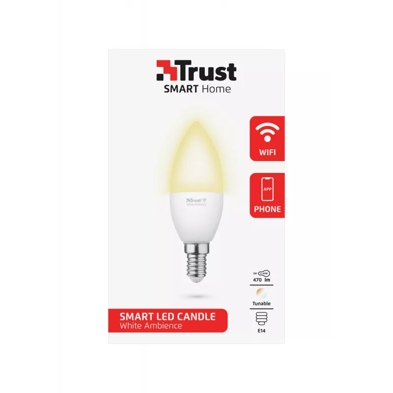 Trust 71284 Iluminación inteligente Bombilla inteligente Wi-Fi
