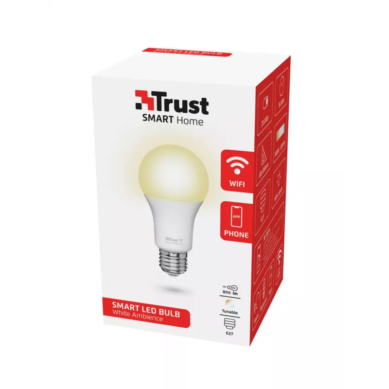 Trust 71285 Iluminación inteligente Bombilla inteligente WLAN