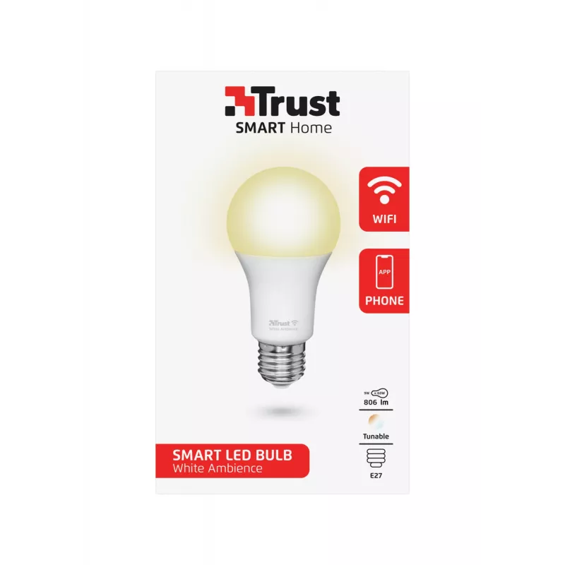 Trust 71285 Iluminación inteligente Bombilla inteligente WLAN