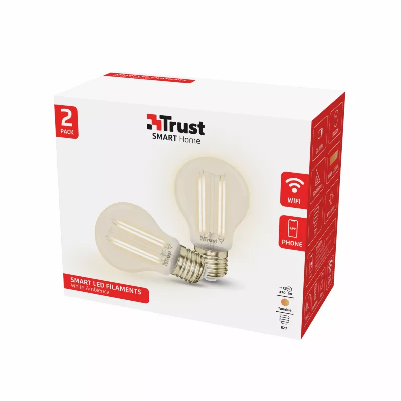Trust 71300 Iluminación inteligente Bombilla inteligente Wi-Fi
