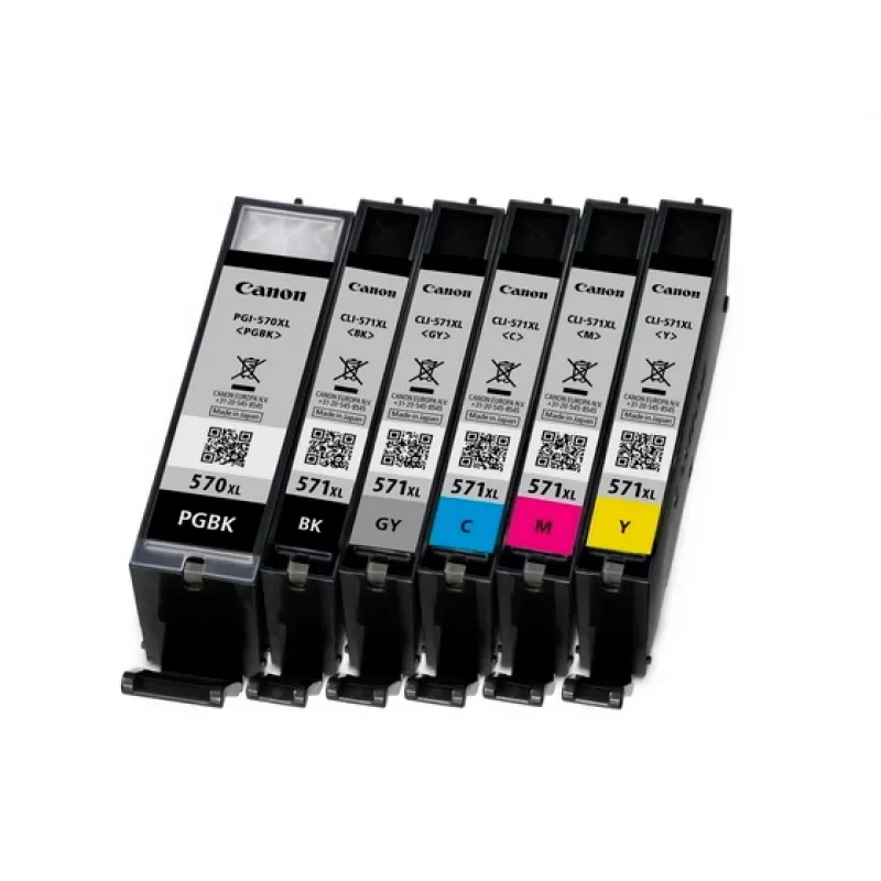 Cartucho de tinta Canon CLI-571M XL 1 ud. Original alto rendimiento (XL) magenta