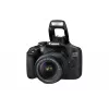 Cámara réflex Canon EOS 2000D BK 18-55 IS + SB130 +16GB EU26 kit de cámara réflex 24,1 MP CMOS 6000 x 4000 píxeles negro