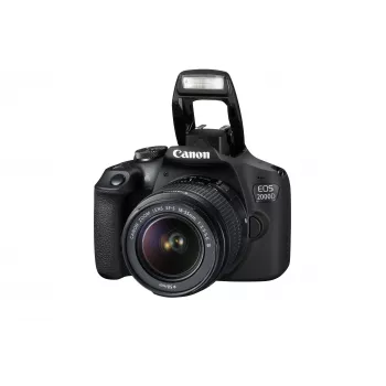 Cámara réflex Canon EOS 2000D BK 18-55 IS + SB130 +16GB EU26 kit de cámara réflex 24,1 MP CMOS 6000 x 4000 píxeles negro