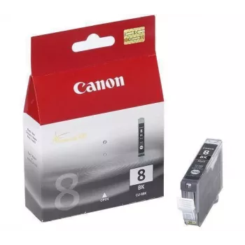 Cartucho de tinta Canon CLI-8 BK w/Sec 1 ud. Original negro