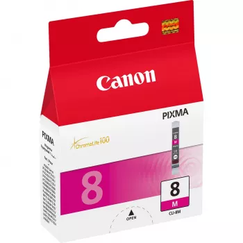 Cartucho de tinta Canon CLI-8M w/Sec 1 ud. Original magenta