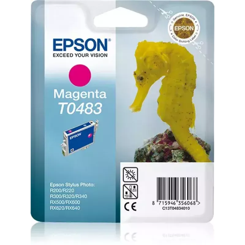 Cartucho de tinta Epson T0483 C13T04834010 magenta