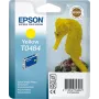 Epson Seahorse pack individual amarillo T0484, amarillo, tinta pigmentada, 1 ud.
